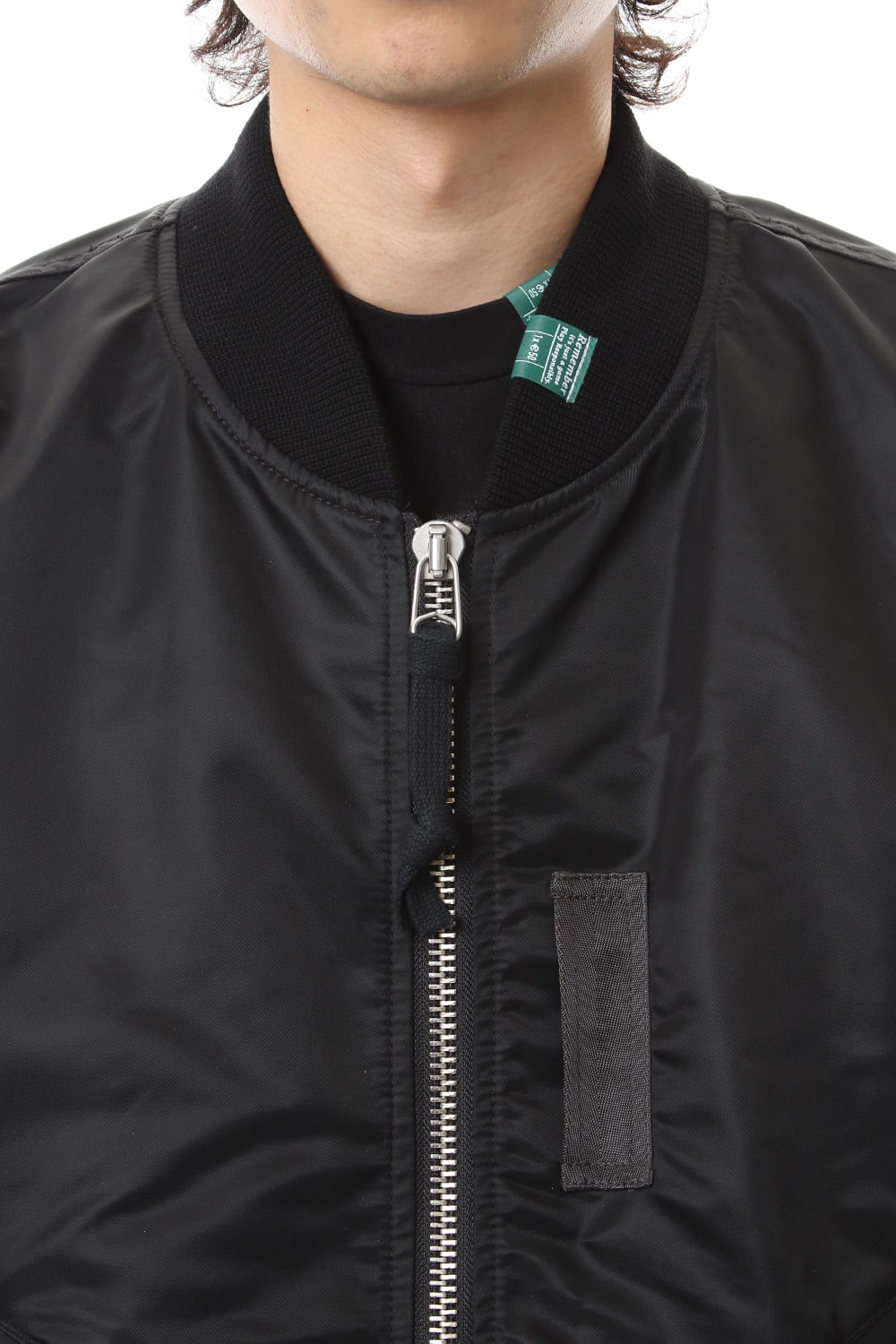 Flat Layerd MA-1 Black