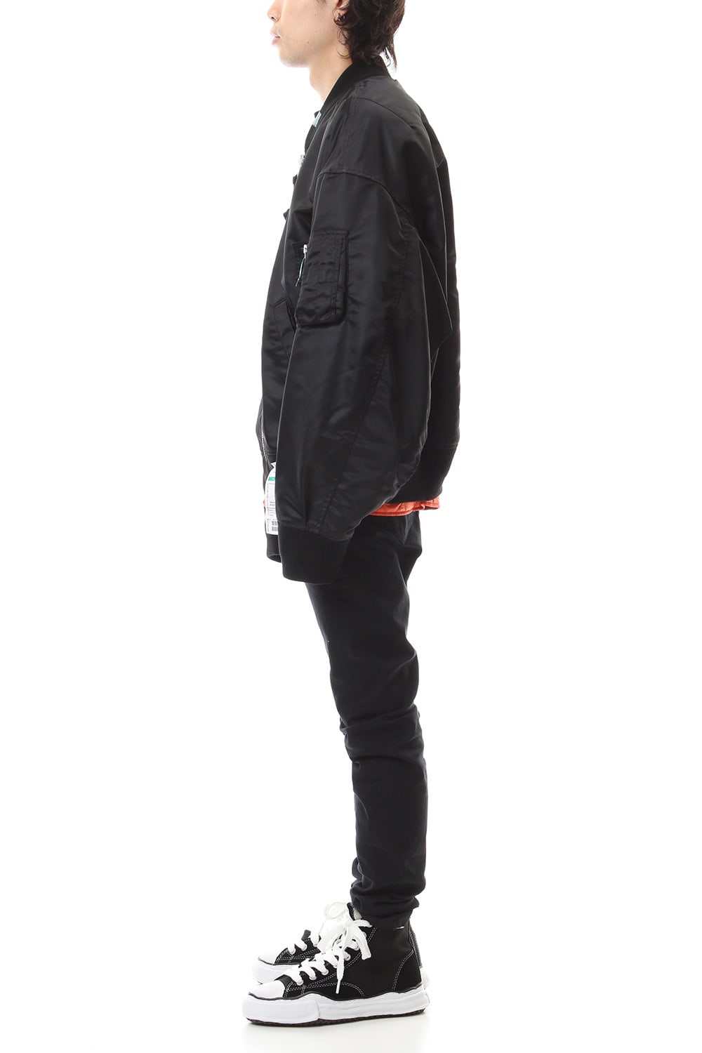 Flat Layerd MA-1 Black