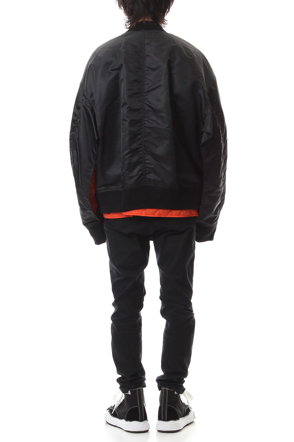 Flat Layerd MA-1 Black