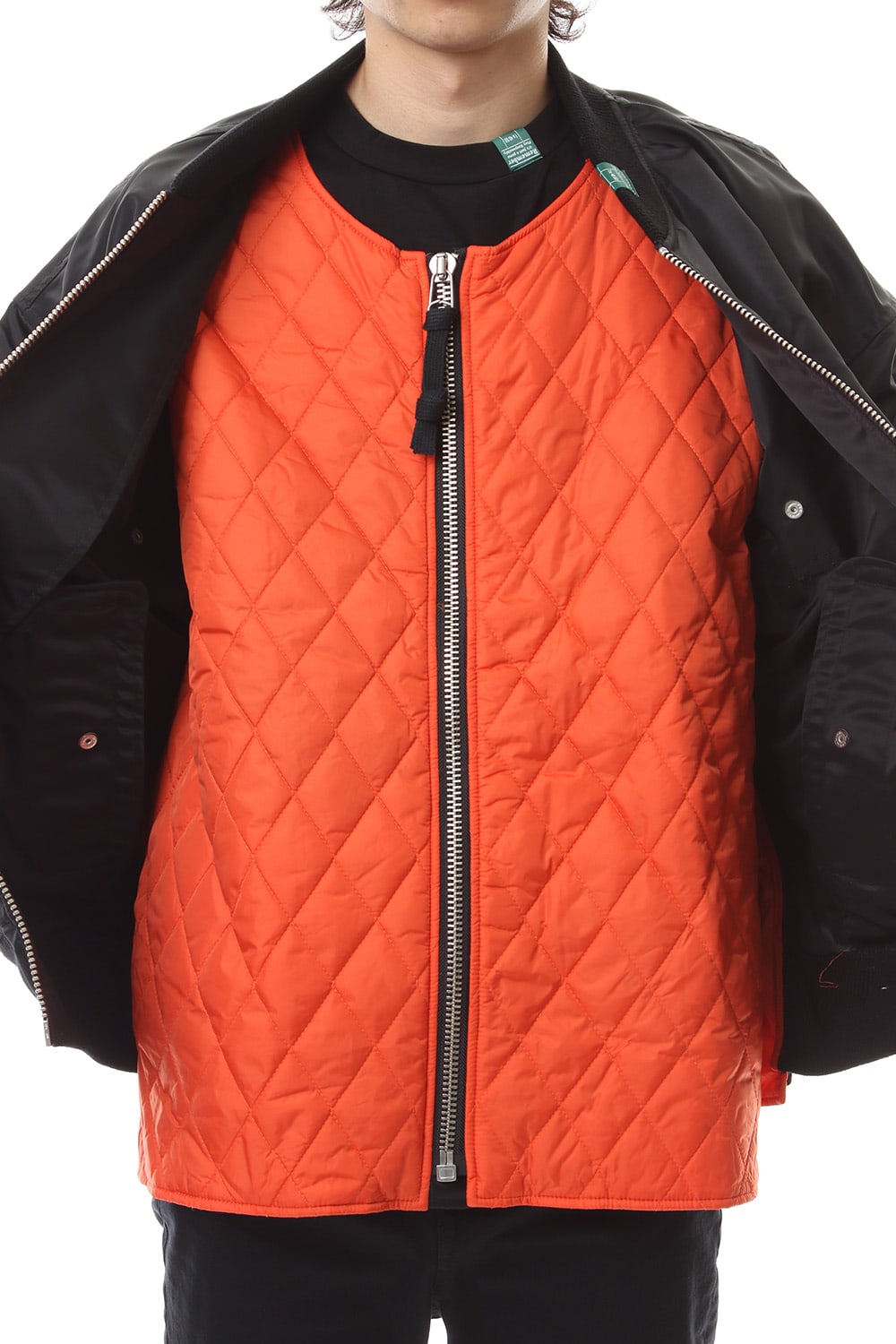 Flat Layerd MA-1 Black