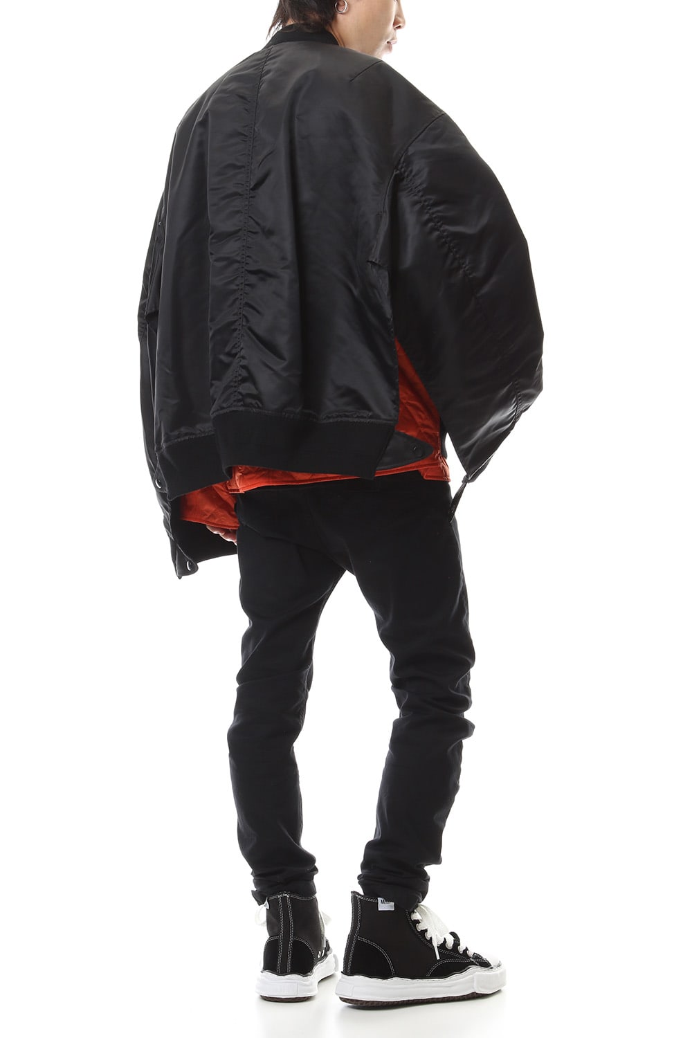 Flat Layerd MA-1 Black