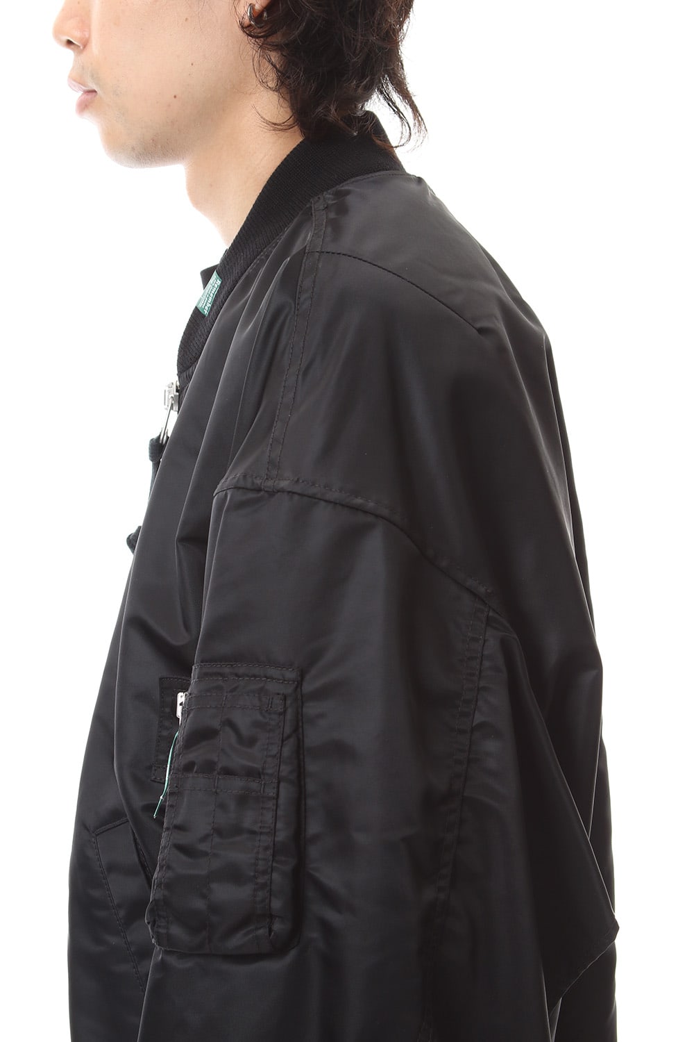 Flat Layerd MA-1 Black