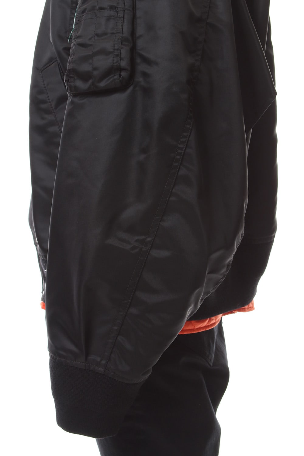 Flat Layerd MA-1 Black