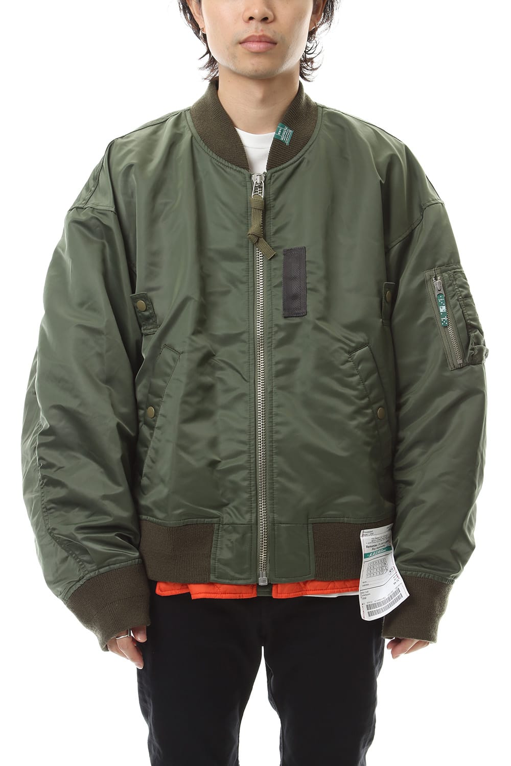 Flat Layerd MA-1 Khaki