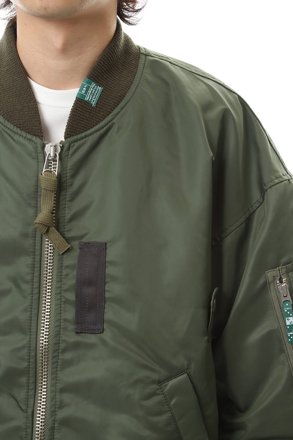 Flat Layerd MA-1 Khaki