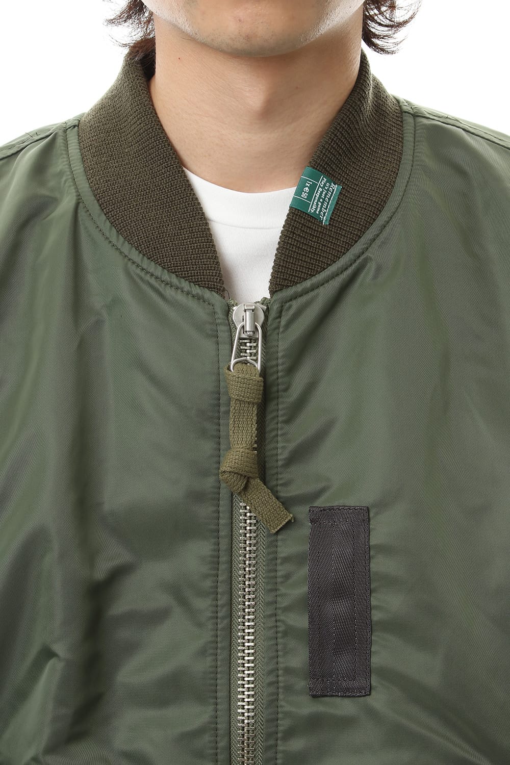 Flat Layerd MA-1 Khaki