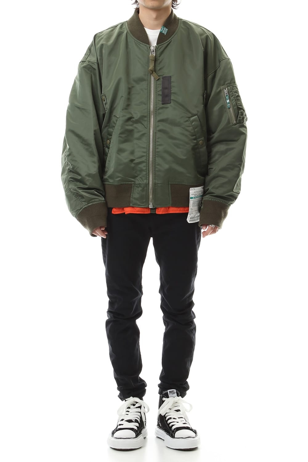 Flat Layerd MA-1 Khaki