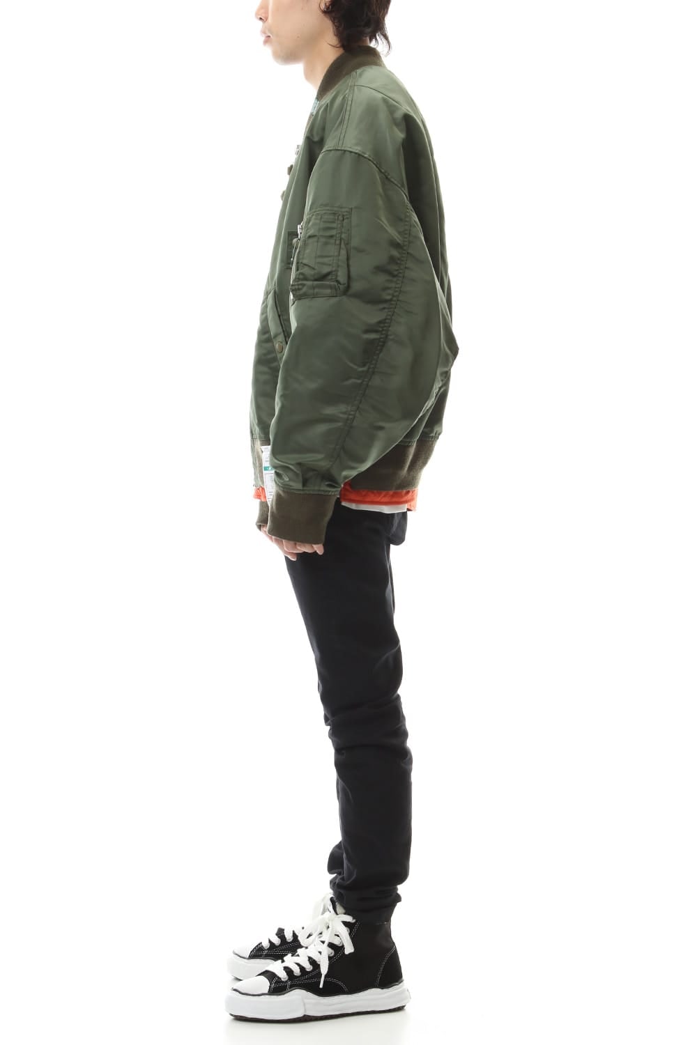 Flat Layerd MA-1 Khaki