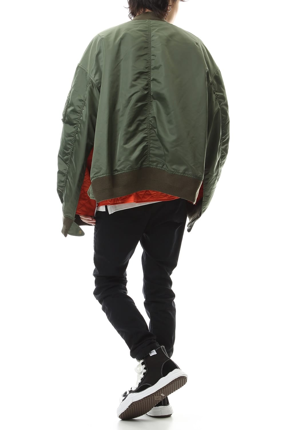 Flat Layerd MA-1 Khaki