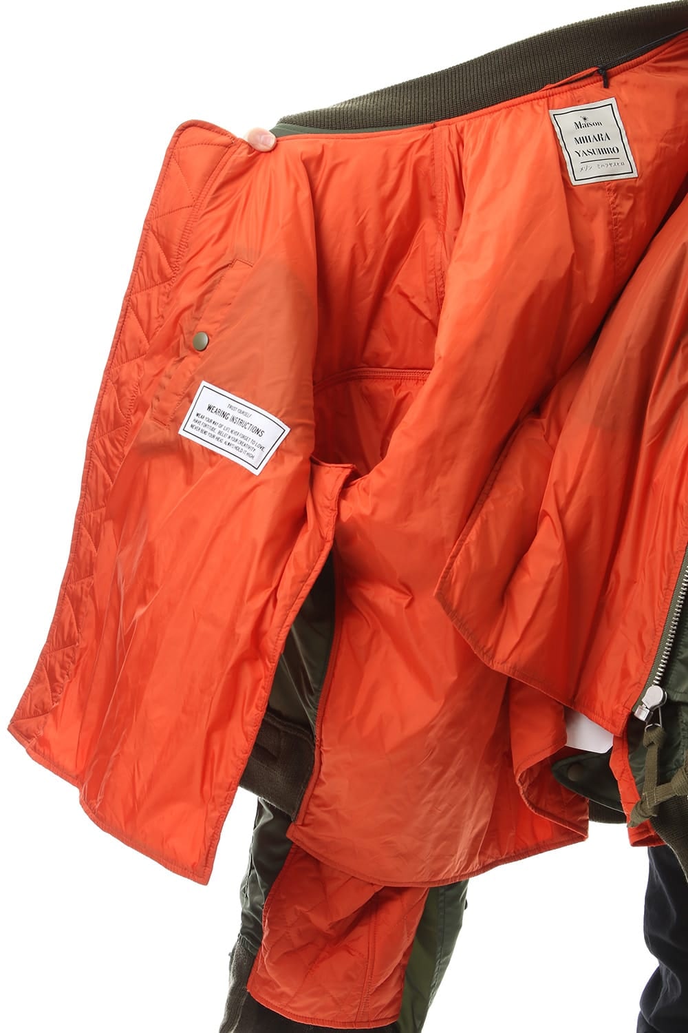 Flat Layerd MA-1 Khaki