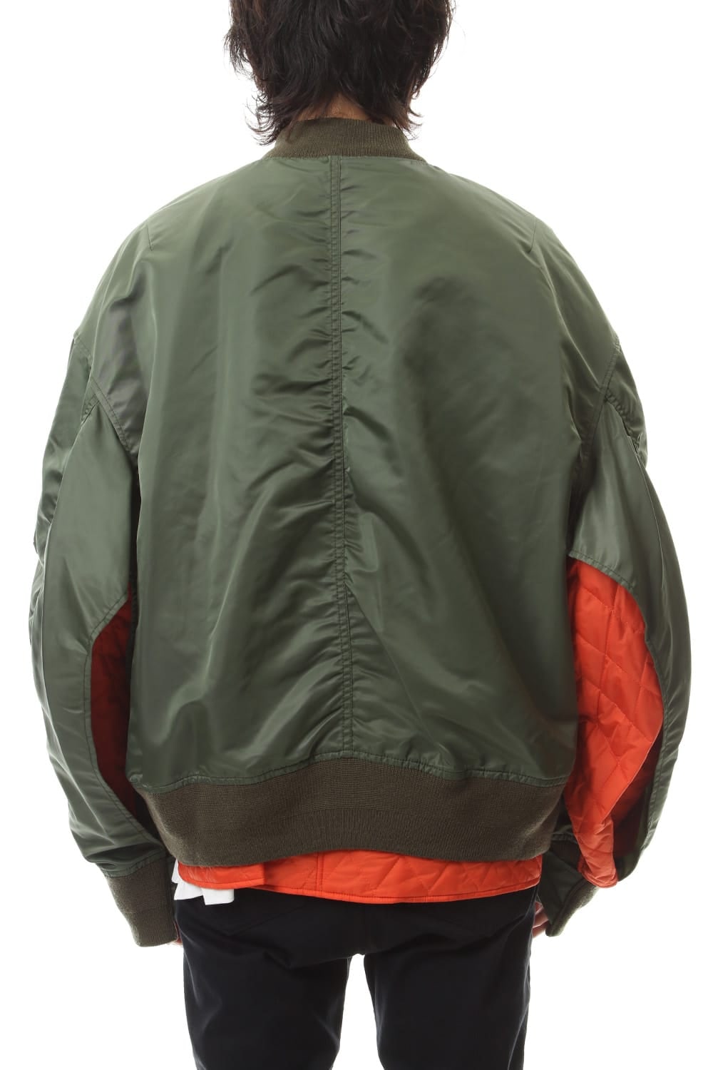 Flat Layerd MA-1 Khaki