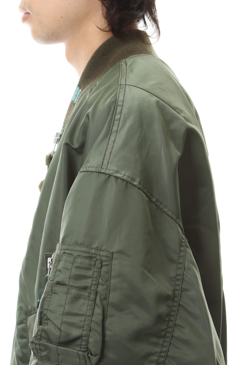 Flat Layerd MA-1 Khaki