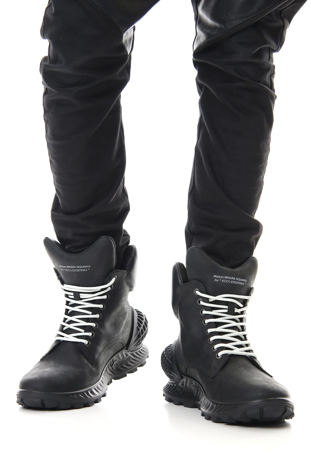 ECCO SHOES COLLABORATION SNEAKER BOOTS Black