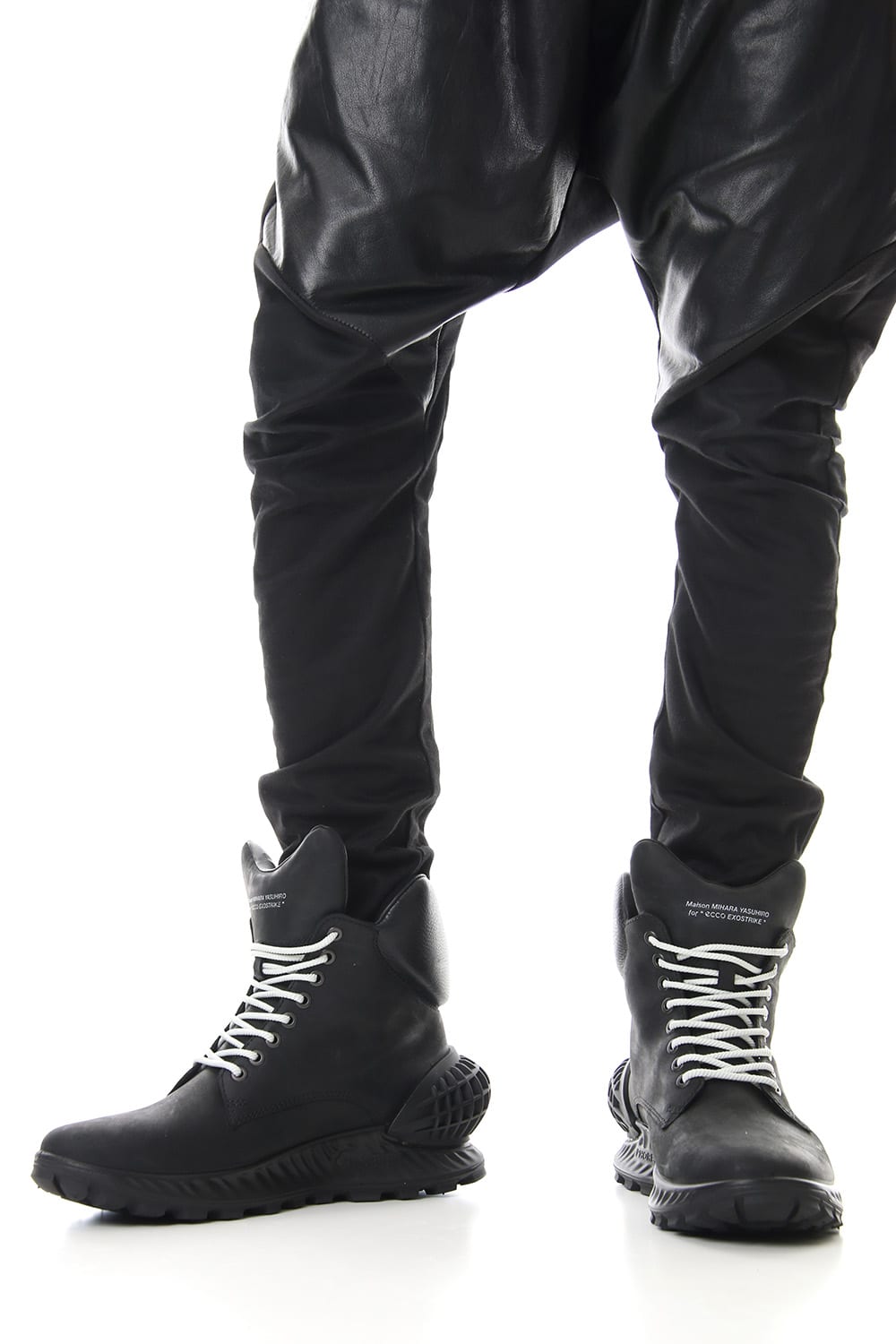 ECCO SHOES COLLABORATION SNEAKER BOOTS Black