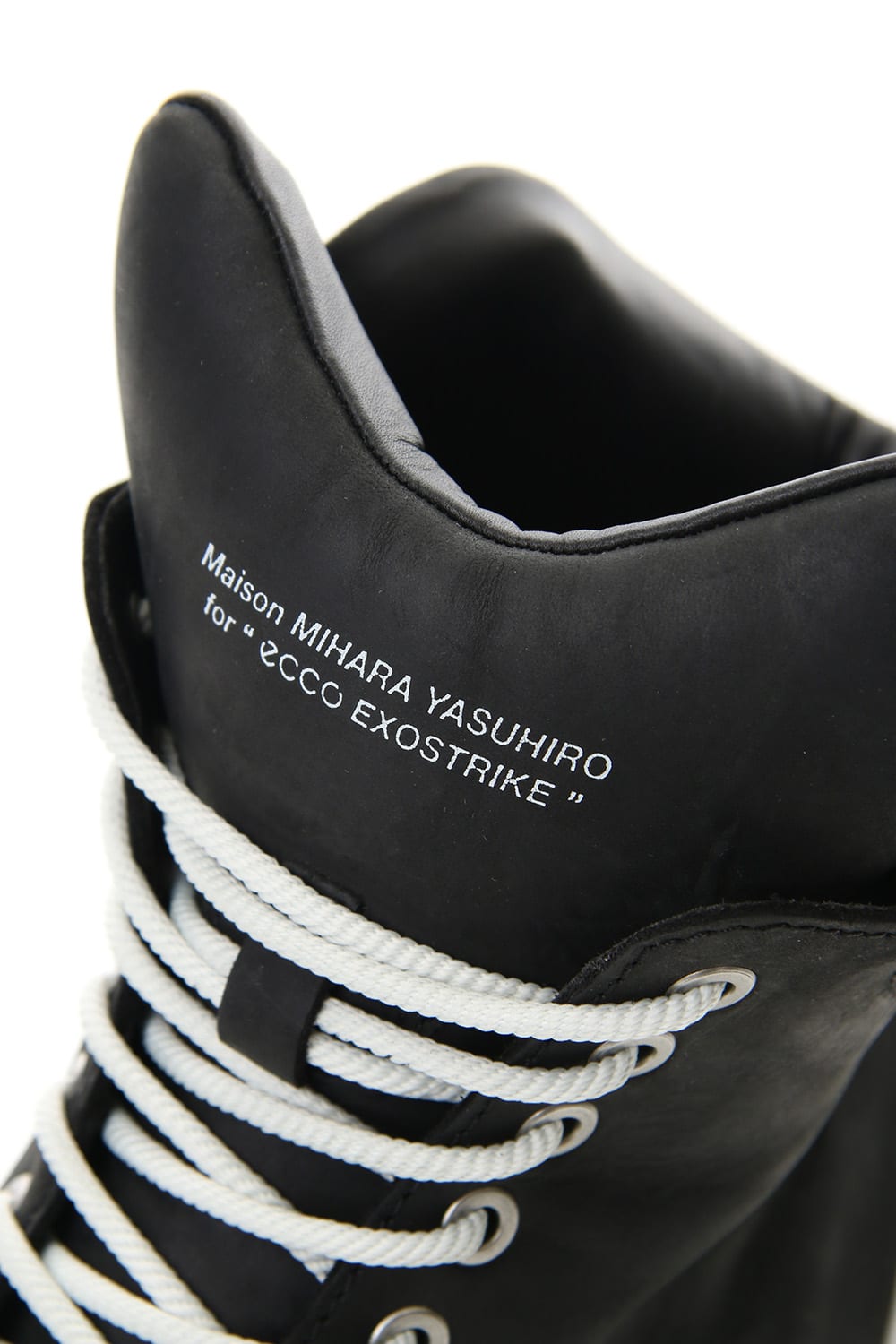 ECCO SHOES COLLABORATION SNEAKER BOOTS Black White