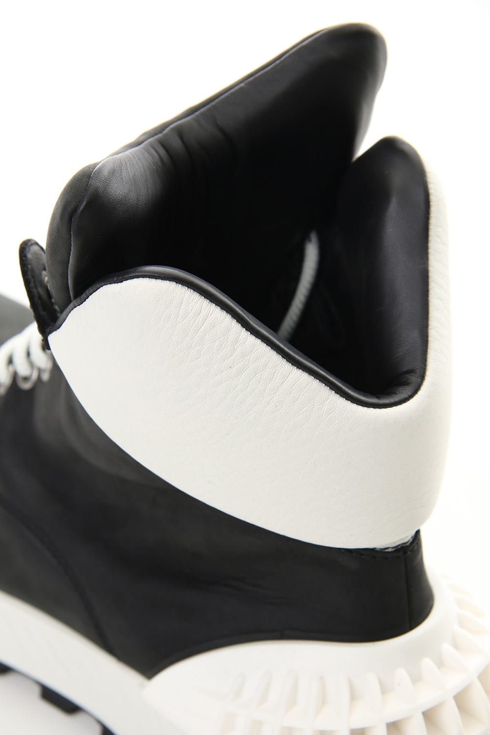 ECCO SHOES COLLABORATION SNEAKER BOOTS Black White