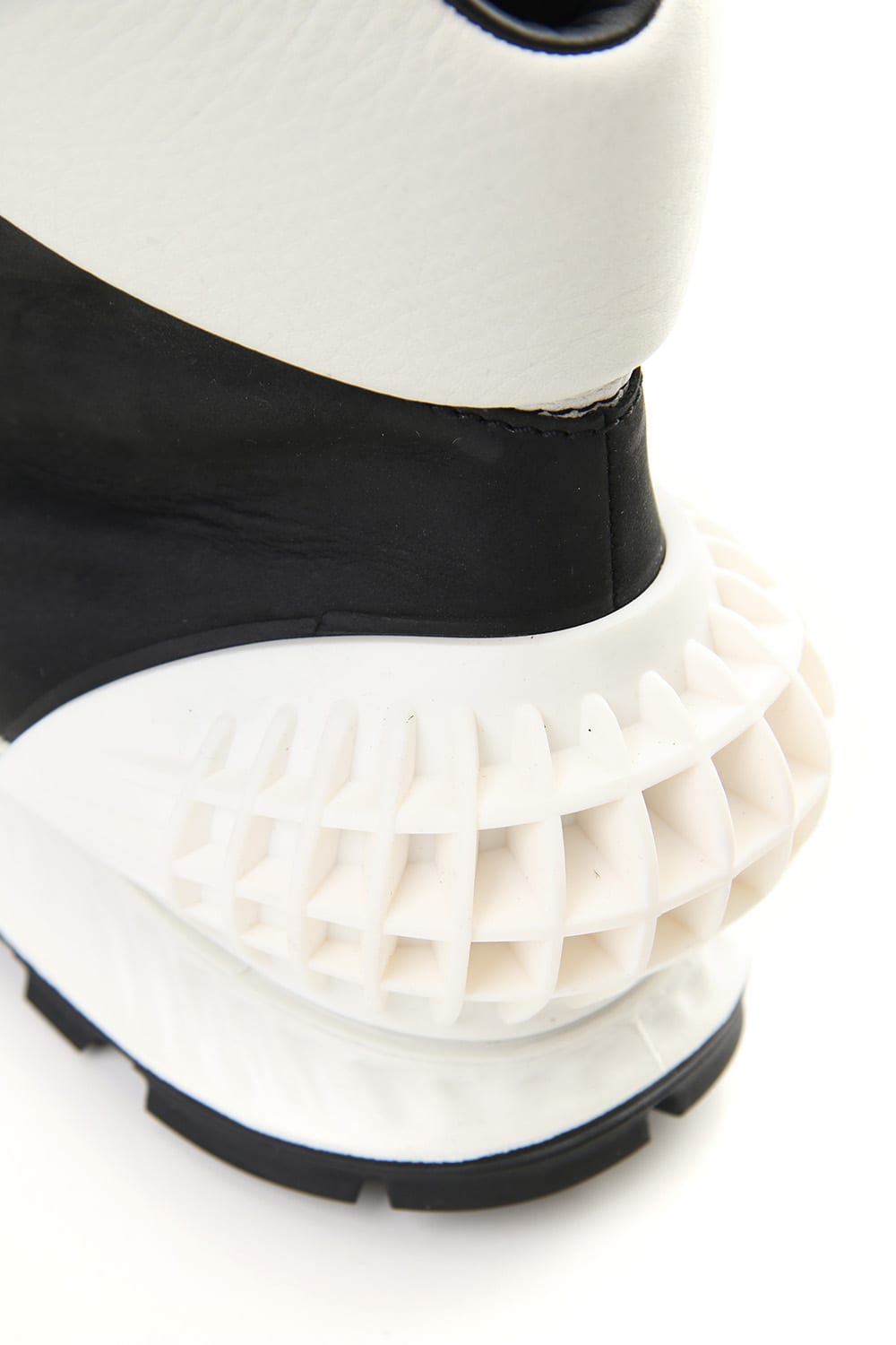 ECCO SHOES COLLABORATION SNEAKER BOOTS Black White