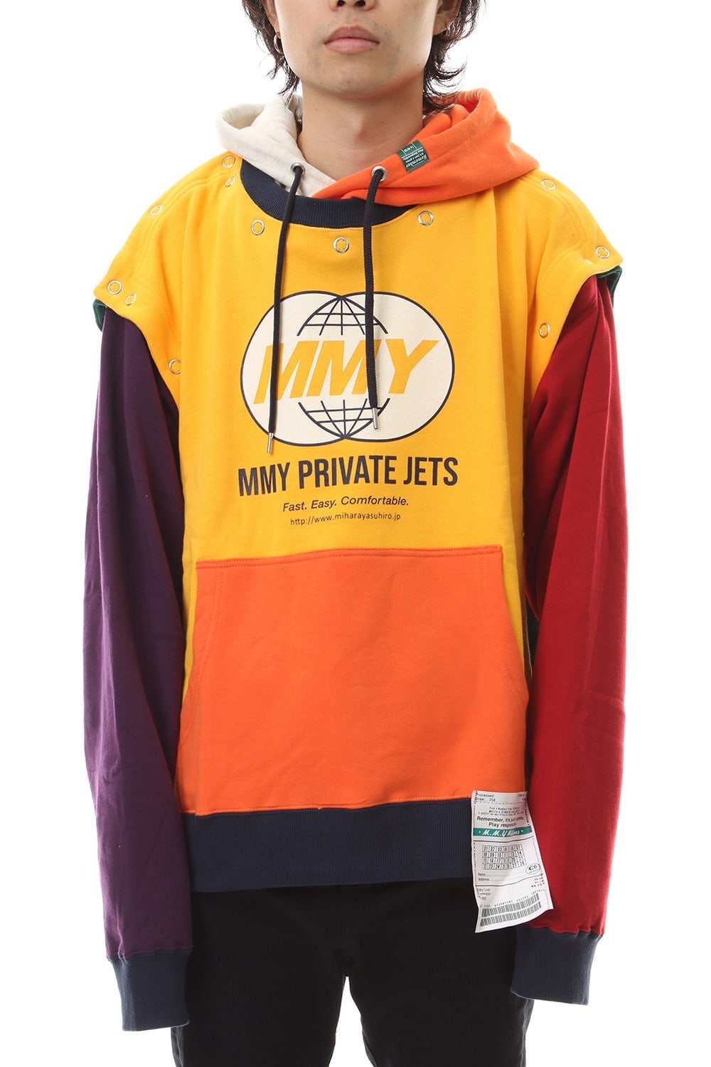 Removable hoodie Multi