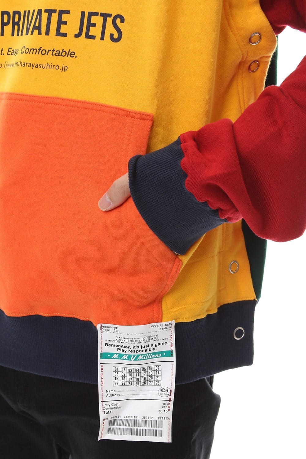 Removable hoodie Multi