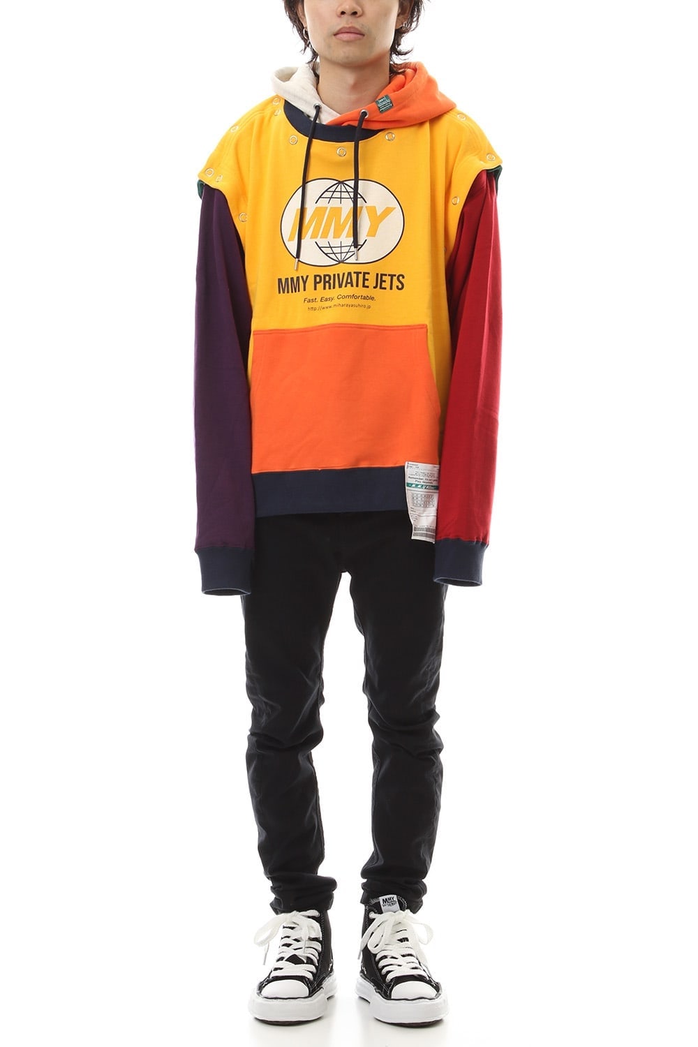 Removable hoodie Multi