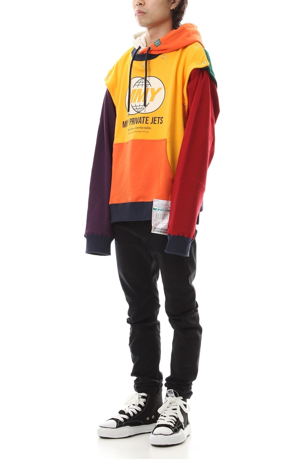 Removable hoodie Multi