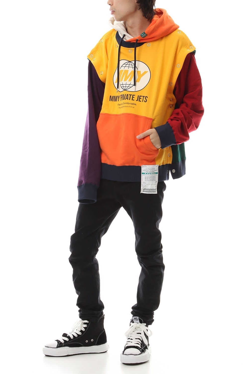 Removable hoodie Multi