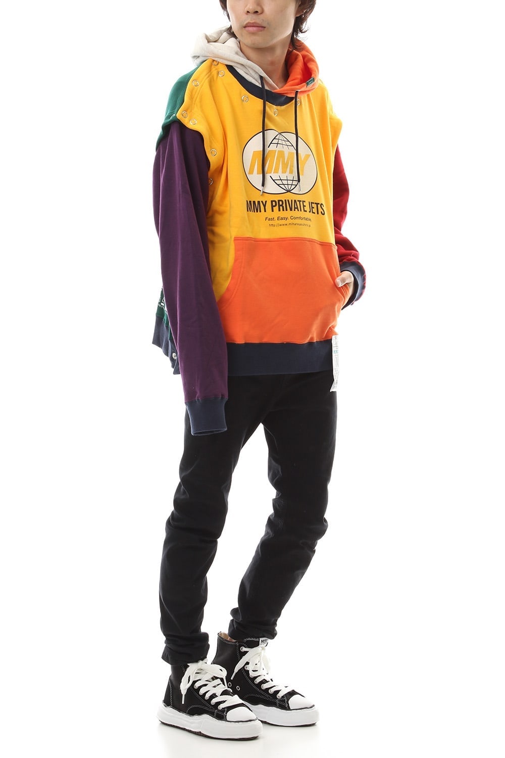 Removable hoodie Multi