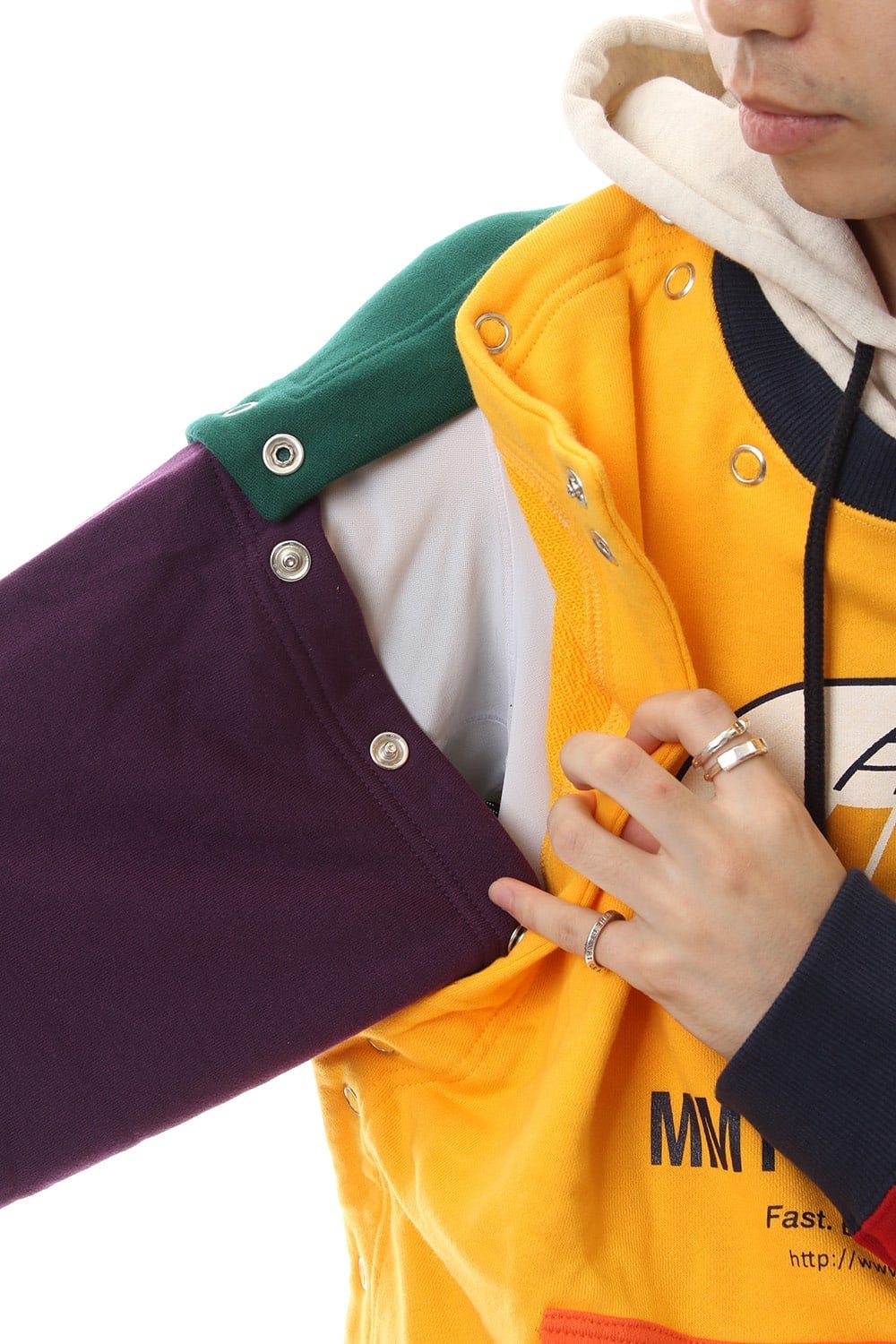 Removable hoodie Multi