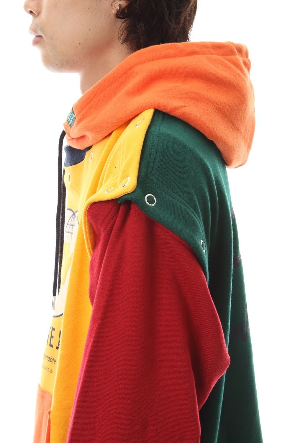 Removable hoodie Multi