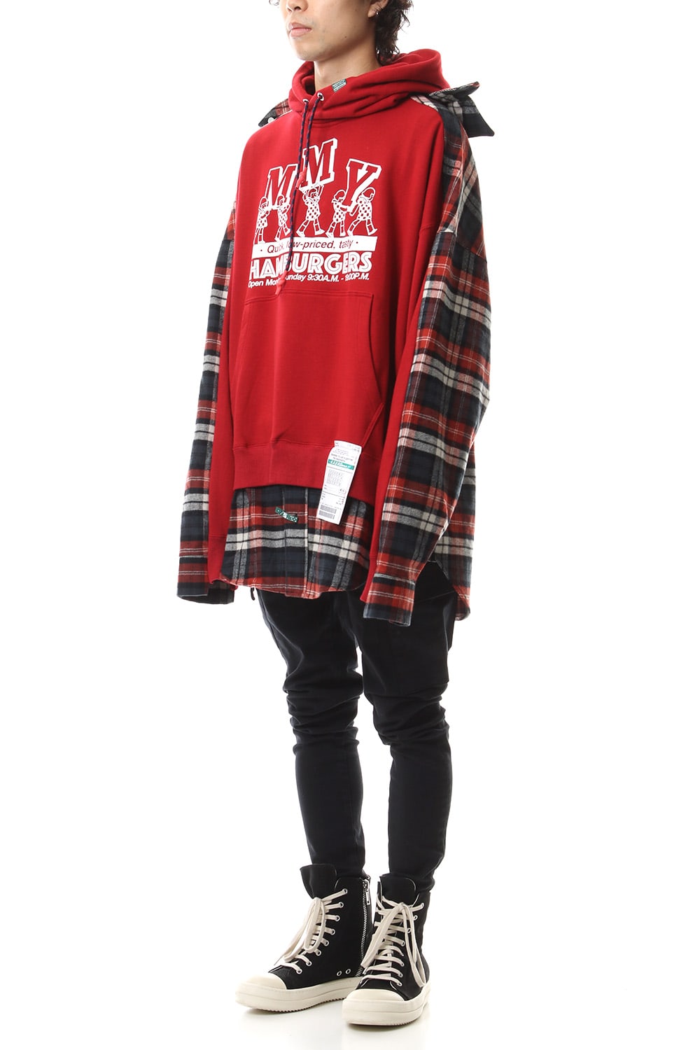 Shirt Docking hoodie Red
