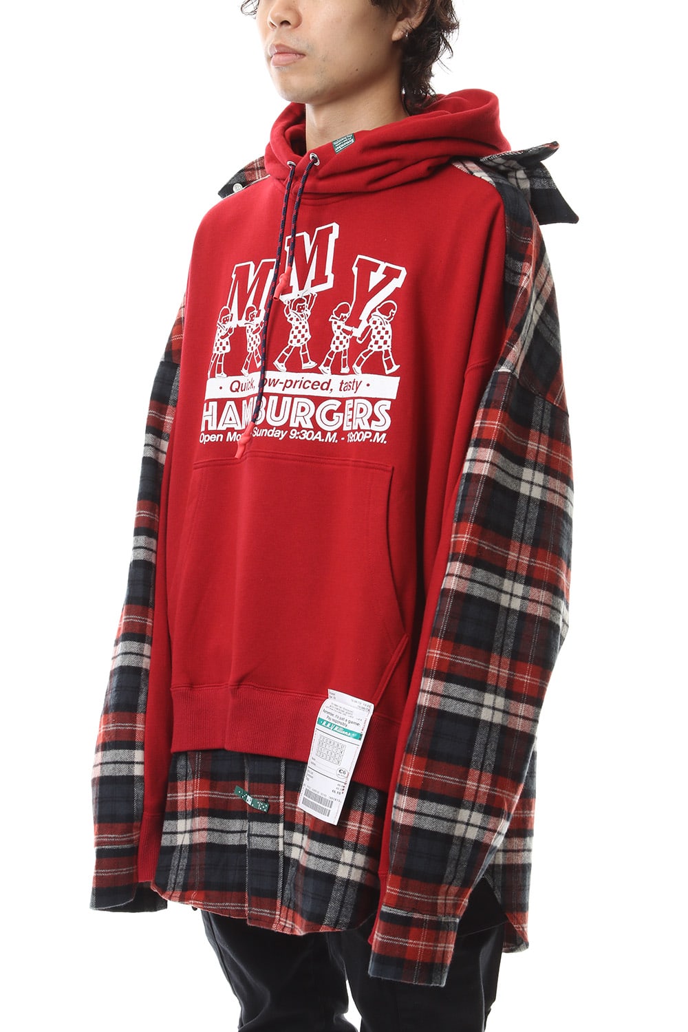 Shirt Docking hoodie Red