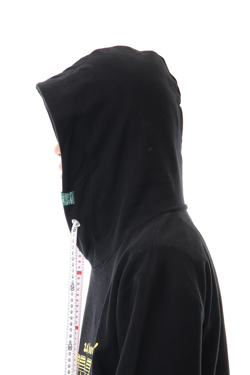 Scarf hoodie Black