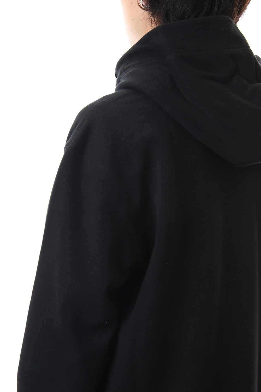 Scarf hoodie Black