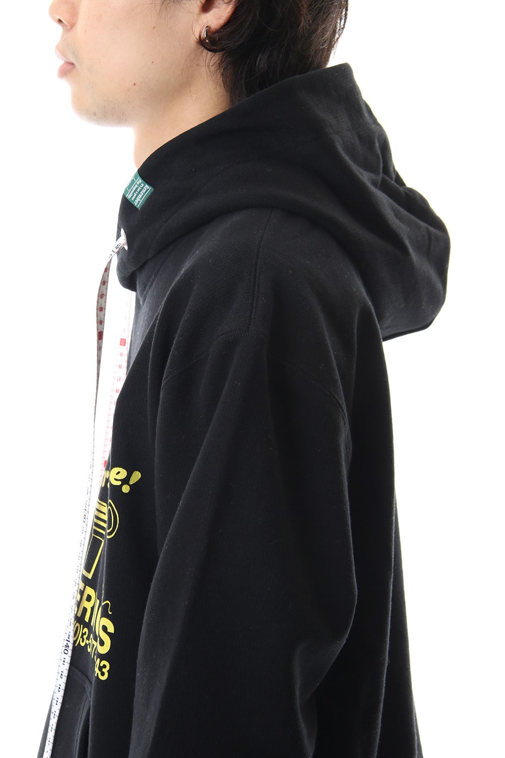 Scarf hoodie Black