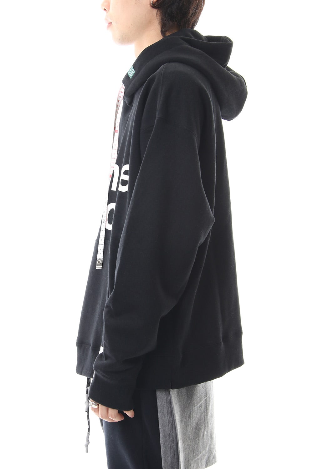 Suspender hoodie Black