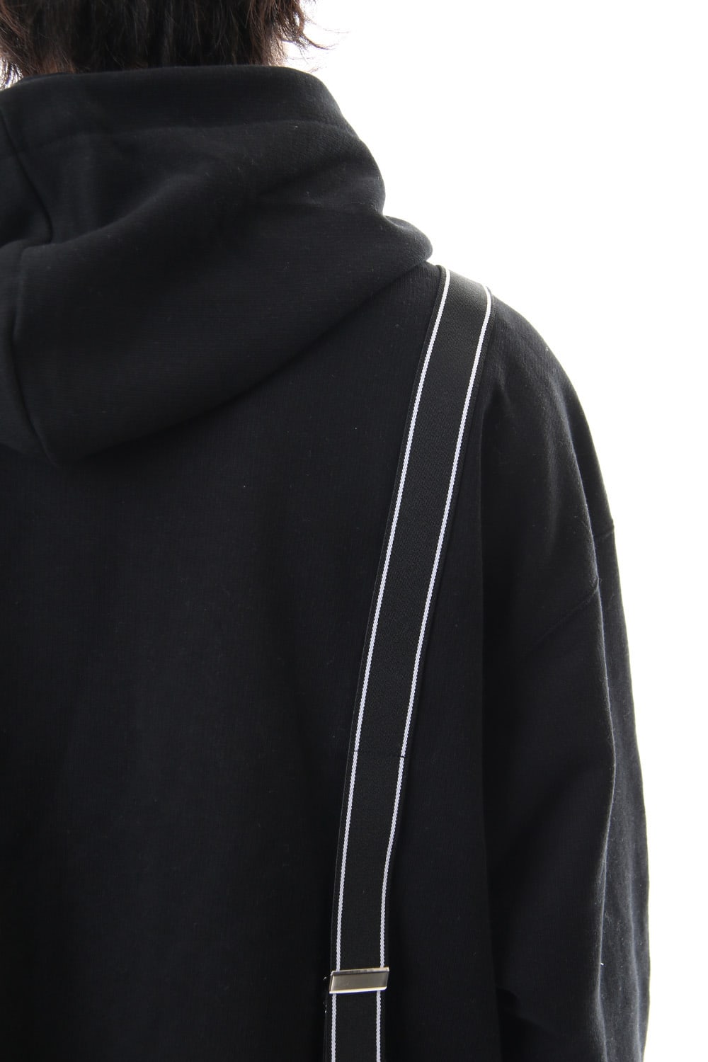 Suspender hoodie Black