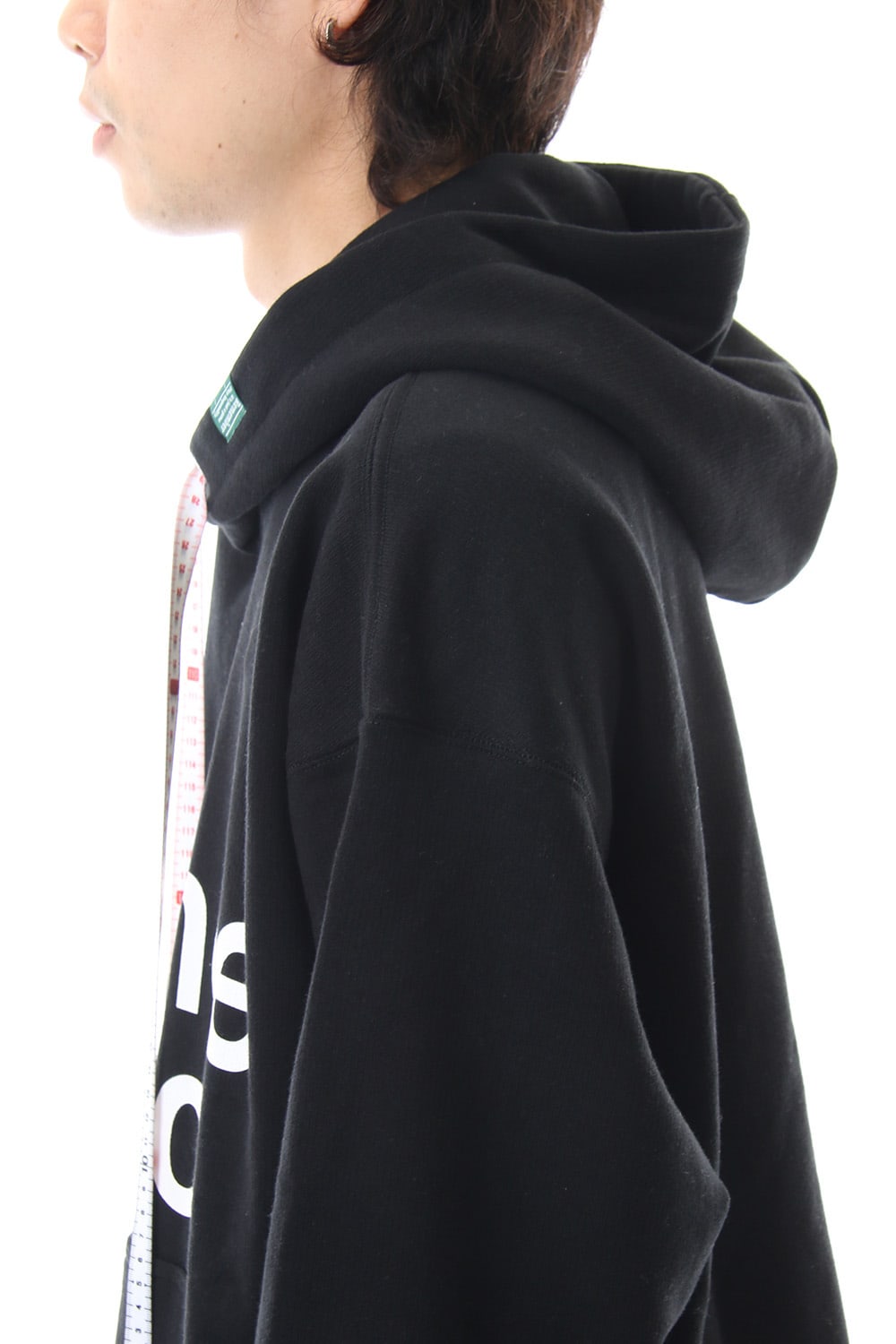 Suspender hoodie Black