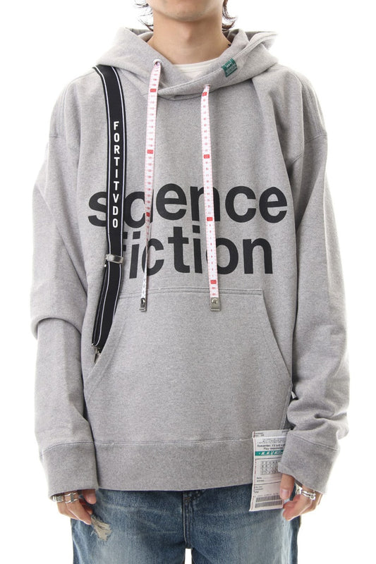 Suspender hoodie Gray