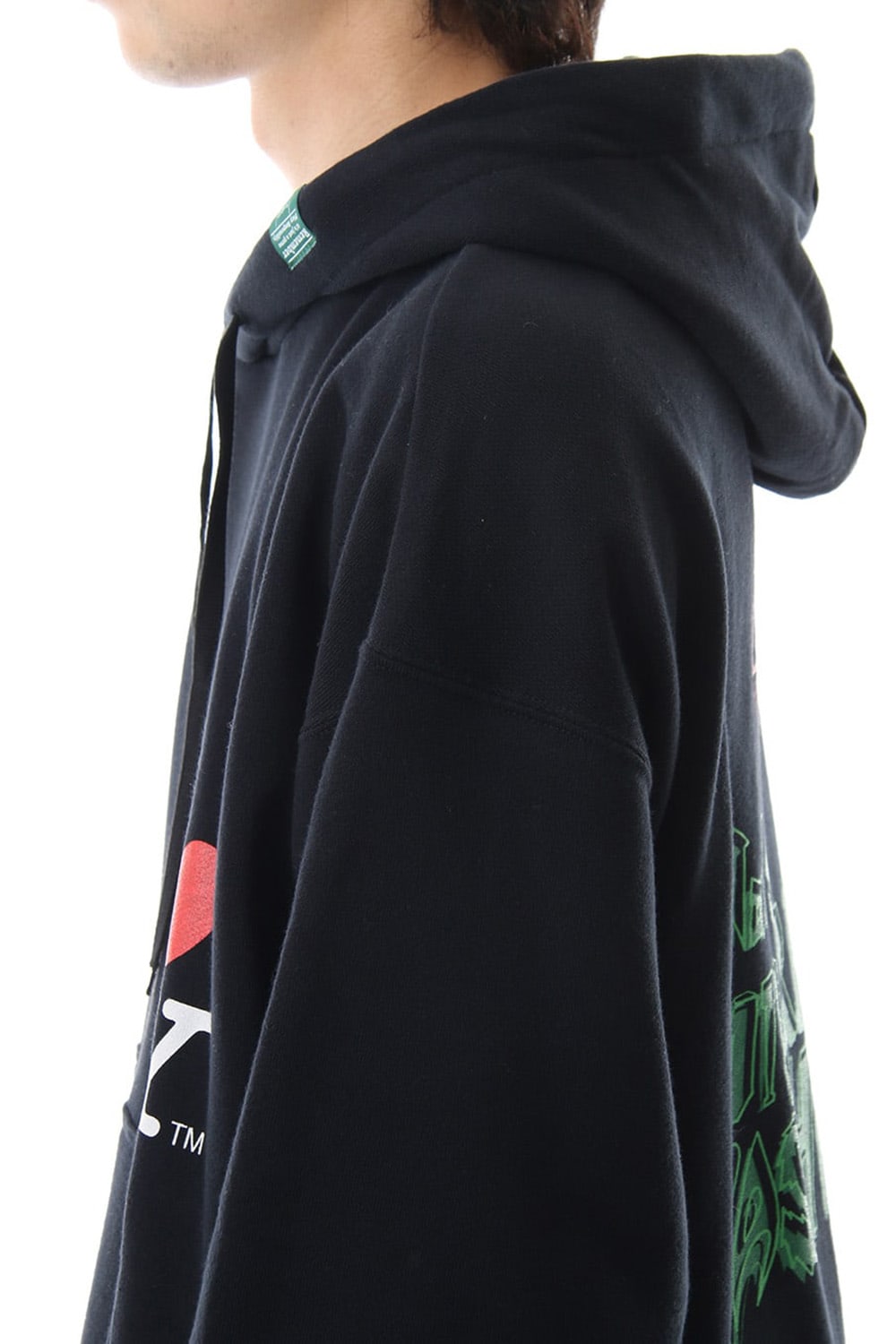 Maison MIHARAYASUHIRO Printed hoodie Black
