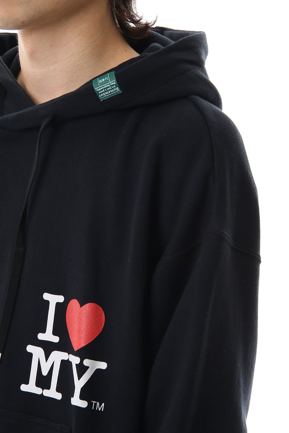 Maison MIHARAYASUHIRO Printed hoodie Black