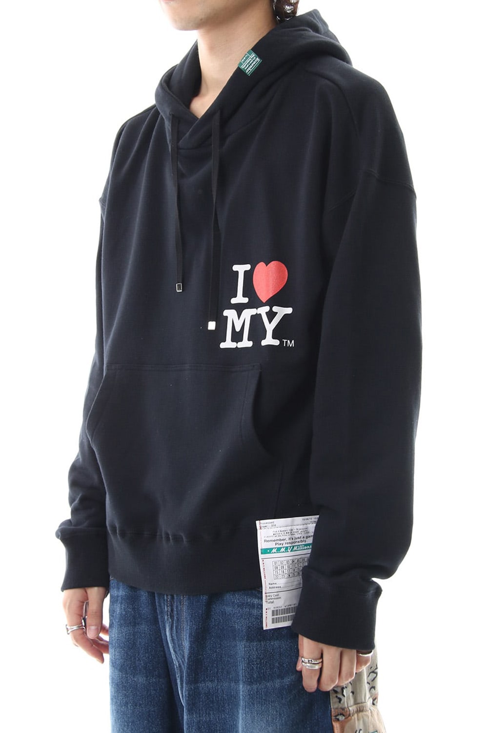 Maison MIHARAYASUHIRO Printed hoodie Black