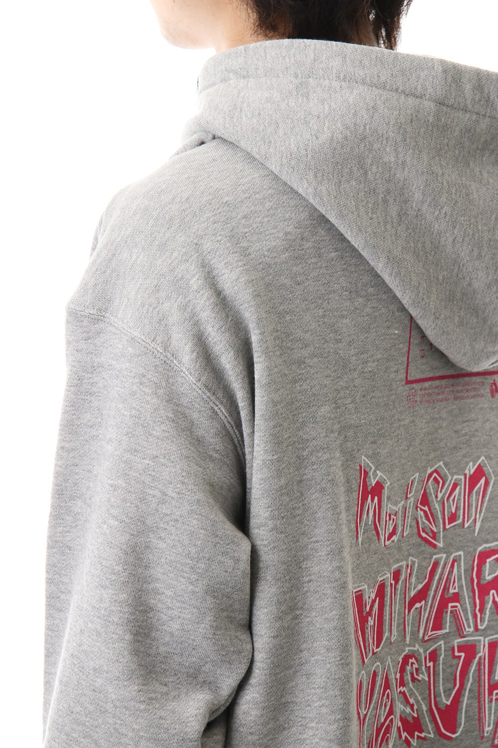 Maison MIHARAYASUHIRO Printed hoodie Gray