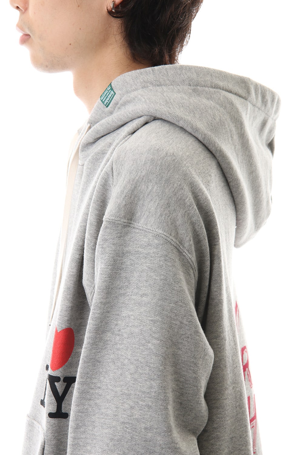 Maison MIHARAYASUHIRO Printed hoodie Gray