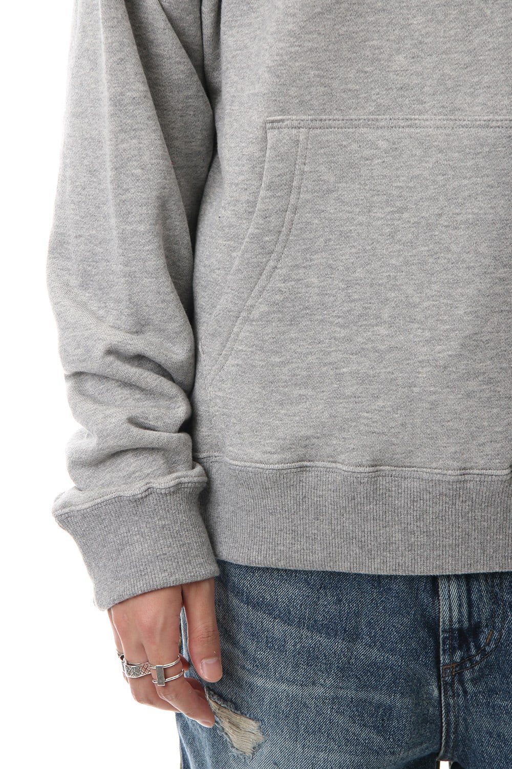Maison MIHARAYASUHIRO Printed hoodie Gray