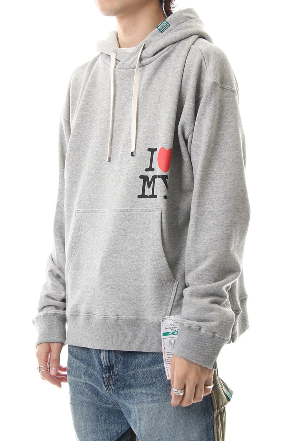 Maison MIHARAYASUHIRO Printed hoodie Gray