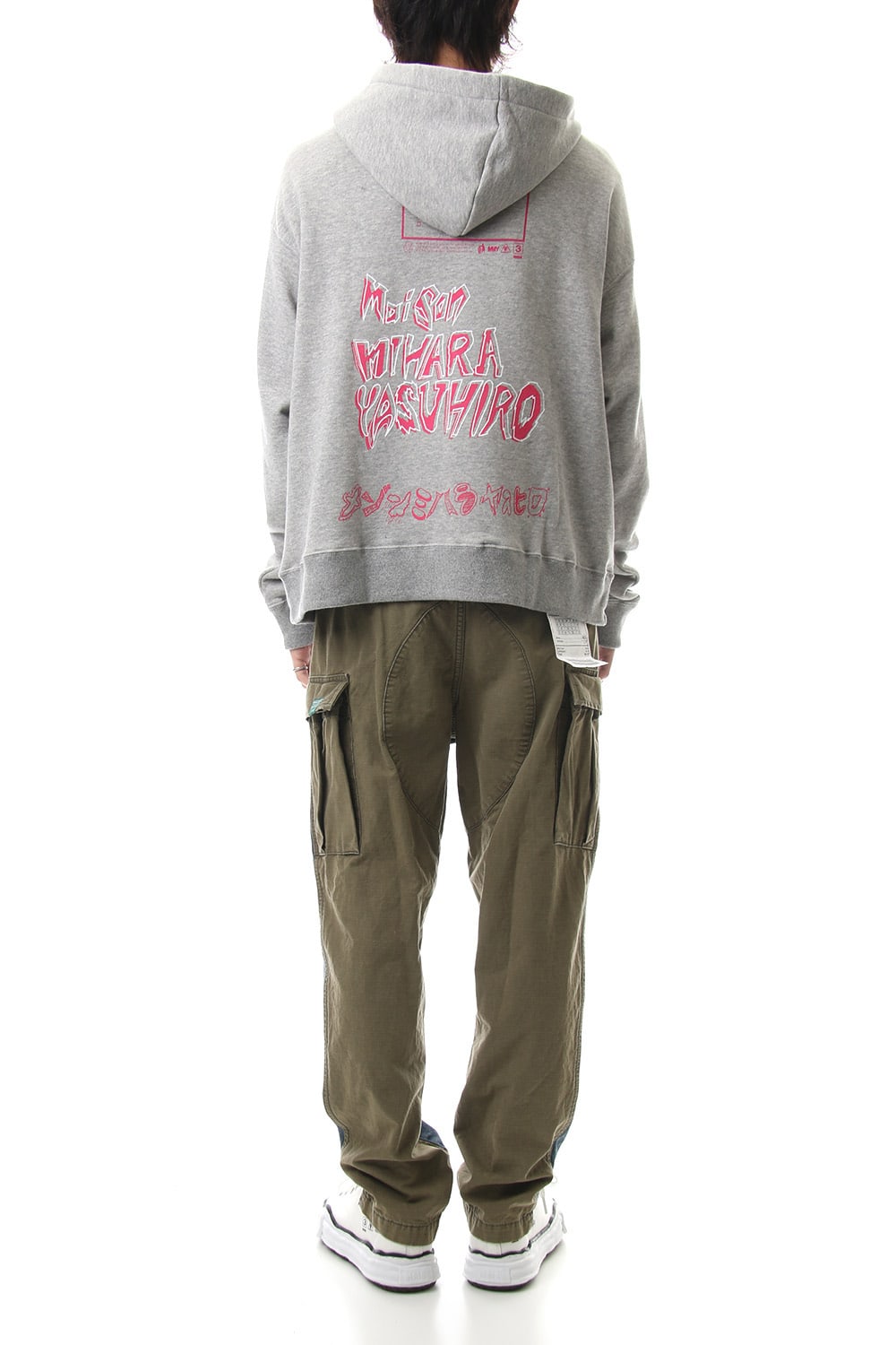 Maison MIHARAYASUHIRO Printed hoodie Gray