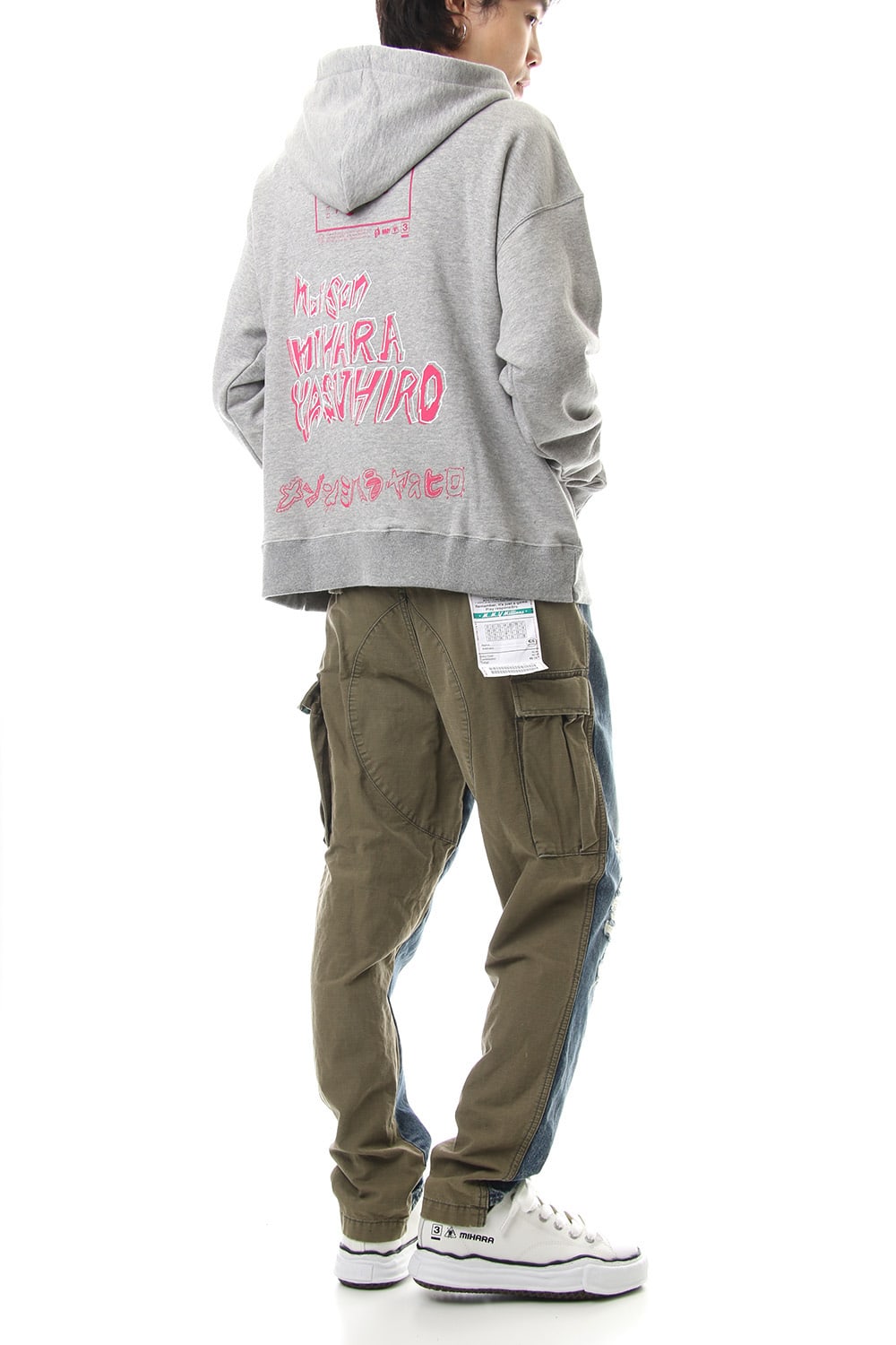 Maison MIHARAYASUHIRO Printed hoodie Gray