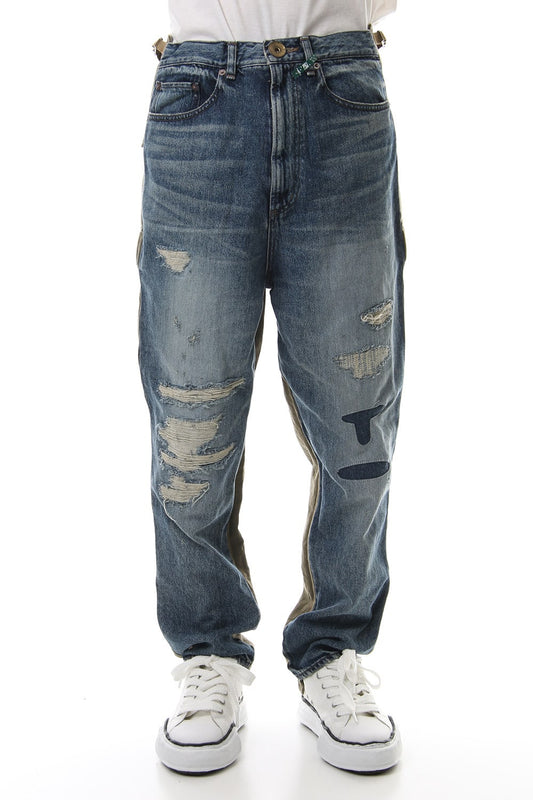 Docking military Denim pants