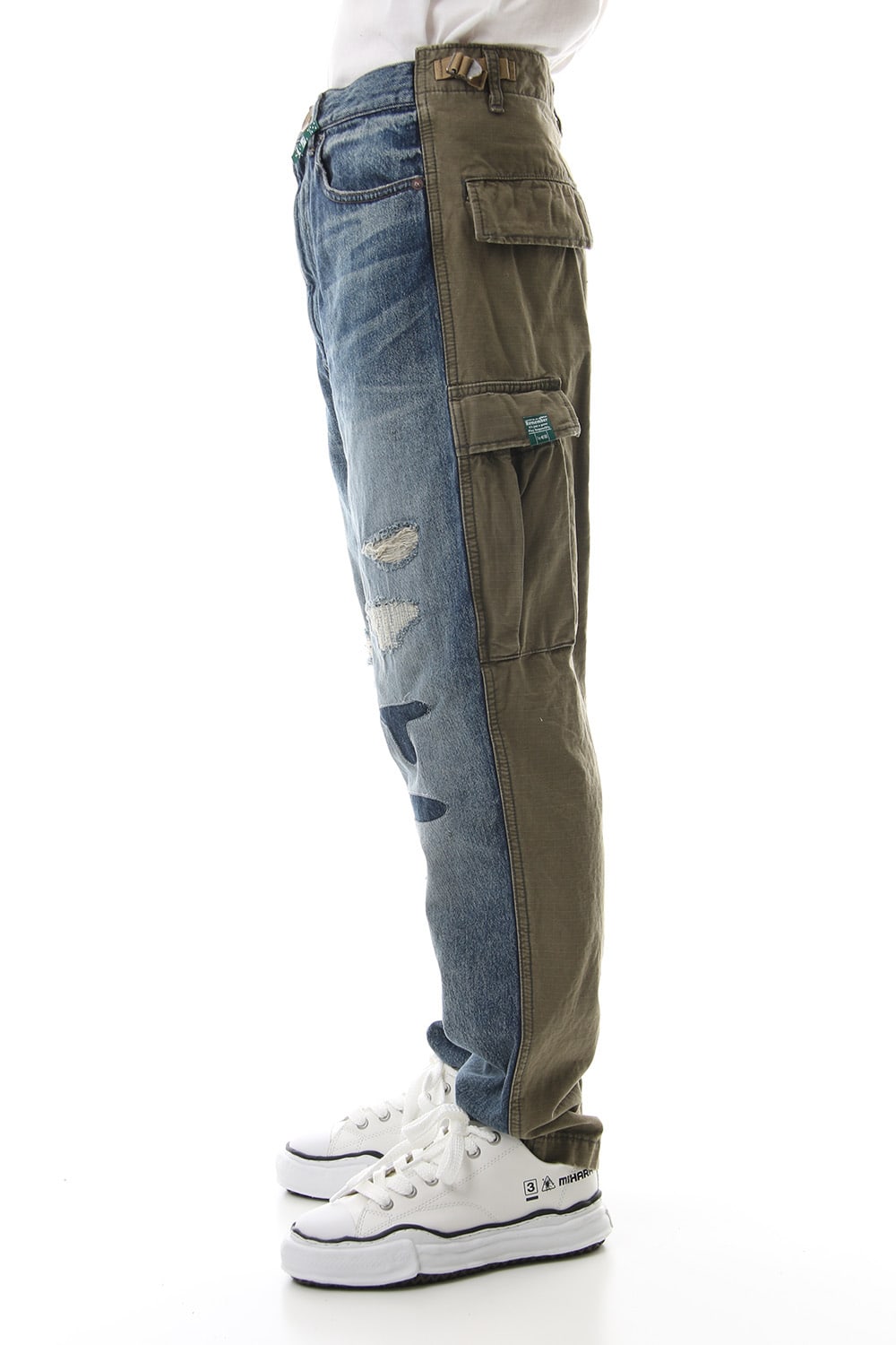 Docking military Denim pants