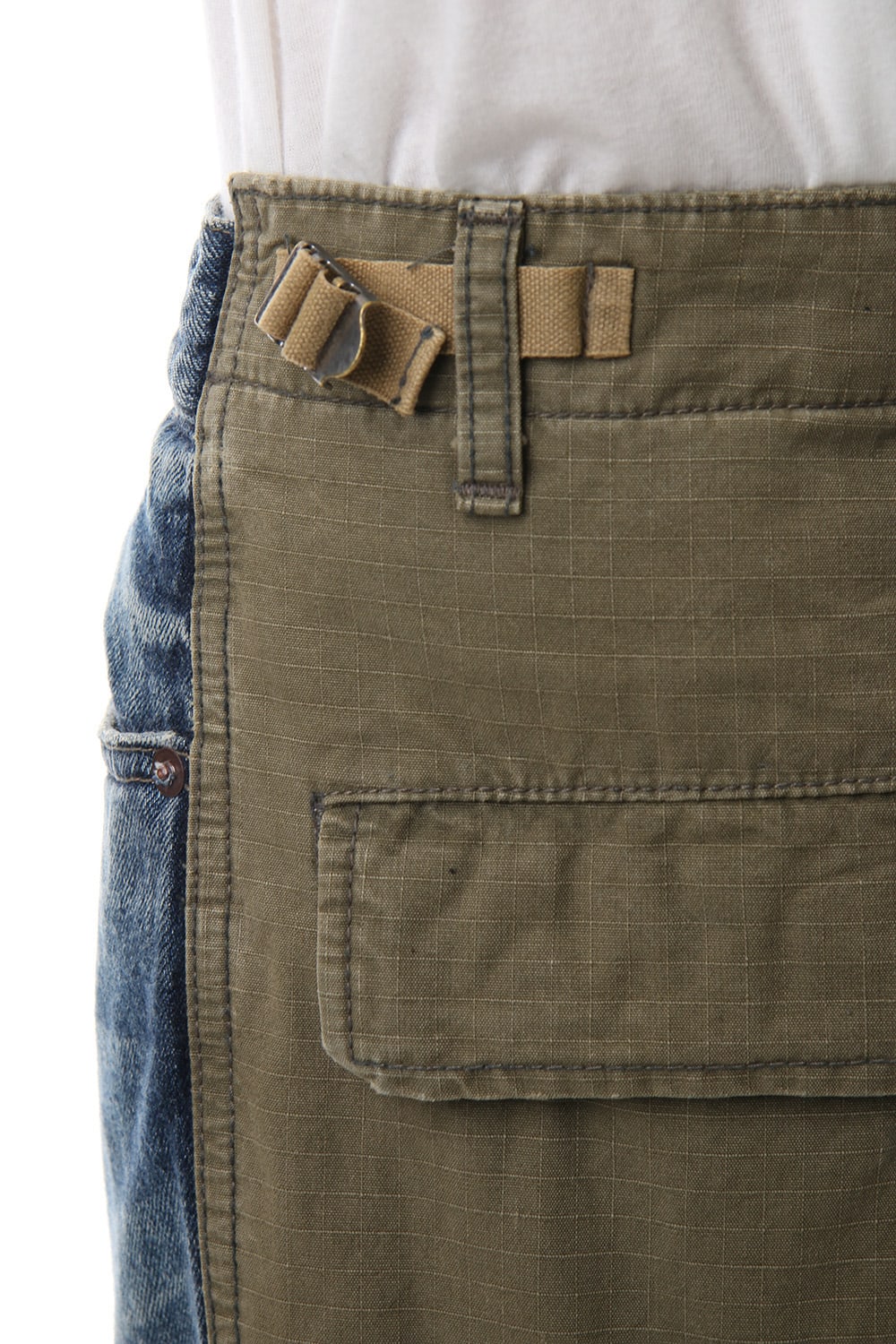 Docking military Denim pants